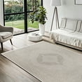 thumbnail image 2 of Cream Oriental Area Rugs for Living Room Washable Rugs Boho Moroccan Area Rug Soft Neutral Geometric Bohemian Carpet Distressed Indoor Rug for Bedroom Dining Room Office Foldable Nonslip Rug, 2 of 9