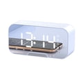 thumbnail image 1 of Reloj despertador Reloj digital LED Manos libres compatible con Bluetooth Alarma con pantalla LED Suministros para el hogar, Blanco kenally EL001111-04B, 1 of 2