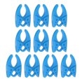 thumbnail image 1 of Uxcell Soporte de bobina Clips de bobina Abrazaderas de bobina, Paquete de 10, Azul, 1 of 5
