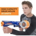 thumbnail image 2 of Rampage N-Strike Elite Toy Blaster NERF 98697F01 con 25 Dardos Drum Slam Fire Elite Nerf 98697F01, 2 of 2