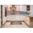 thumbnail image 6 of Ahgly Company Machine Washable Indoor Square Transitional Midnight Gray Area Rugs, 6' Square, 6 of 7