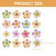 thumbnail image 2 of IFANLANDOR 16Ud Clips De Simuladas Para Uso Diario Floral Para Mujer, 2 of 8