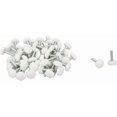 thumbnail image 1 of FrostHike M4 x 16mm Boutons de Vis à Pouce Filetés 50 Pcs Blanc, 1 of 3