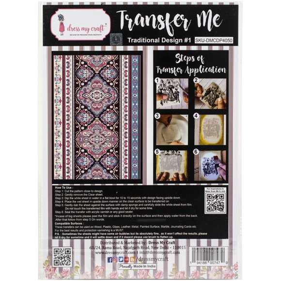 vestir mi oficio Dress My Craft DMCD4050