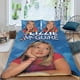 thumbnail image 2 of Lizzie McGuire Conjunto de sábanas temático, trío de piezas, cómodo y amigable con la piel, diseño único, regalo de decoración para el hogar para familiares, amigos y fans, 90 cm * 190 cm, 2 of 6