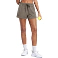 thumbnail image 4 of Cadmus Women's Drawstring Sweat Shorts High Waisted Summer Workout Casual Lounge Shorts with Pockets, 4 of 9