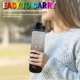 thumbnail image 4 of Tazas de agua de 1000ml para adultos y niños, hervidor deportivo con degradado de paja, regalos (blanco y negro) Ehuebsd Libre de BPA, 4 of 6