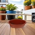 thumbnail image 4 of Phenofice 2PCS Plastic Succulents Planter Pot Oval For Urban Users Indoor Plants With Lightweight Design, 4 of 8