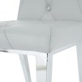 thumbnail image 6 of 2Pcs/Set Modern Simple Light Luxury Dining Chair Light Grey Chair Family Bedroom Stool Back PU Electroplated Chair Legs, Suitable For Kitchen Living Room Dining Room (set Of 2), 6 of 11