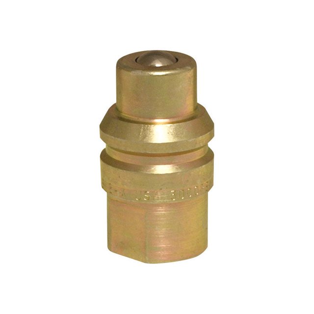 Adaptador hidráulico Apache Brass 1/2 in D, paquete de 1 paquete para International Harvester