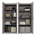 thumbnail image 4 of Hopkins Storage Closet 4.0 from Engineered Wood in Gray - Set of 2, 4 of 7
