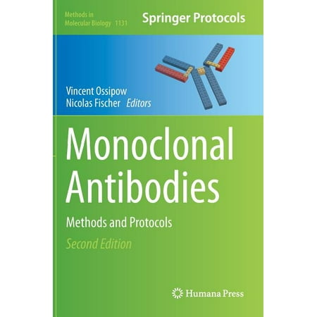 UPC: 9781627039918 | Methods in Molecular Biology: Monoclonal Antibodies: Methods and Protocols (Hardcover)