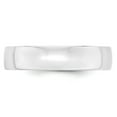 thumbnail image 2 of 14k White Gold 5mm Comfort Fit Plain Classic Wedding Band Ring Size 7, 2 of 4