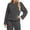 Dark Gray, variant on Women's Fuzzy Pajama Tops Long Sleeve Fleece Flannel Pj Winter Warm Thick Sleeping Pullover Embroidered Sleepwear,Pink - M