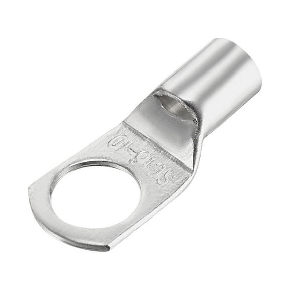 10Pcs SC16-10 Non-Insulated U-Type Copper Crimp Terminals 6.4mm2 Wire Connector