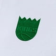 thumbnail image 4 of Women's Antigua White Sacramento Kings St. Patrick's Day Intent Quarter-Zip Top, 4 of 4