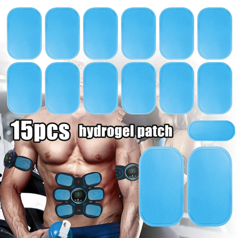  PAMASE 50Pcs/80Pcs Abs Stimulator Training Replacement Gel  Sheet Pads for Abdominal Muscle Trainer, Accessory for Ab Workout Toning  Belt : Sports & Outdoors
