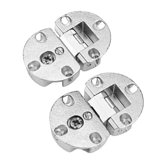2 Flap Hinge 90 Degree Nickel Plated Hinge For Furniture Cabinet Door