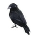 thumbnail image 3 of Cuervos con plumas negras de Halloween, decoración de cuervos artificiales aterradores hechos a mano de aspecto realista para fiestas, eventos, hogar, Estilo B, 3 of 8
