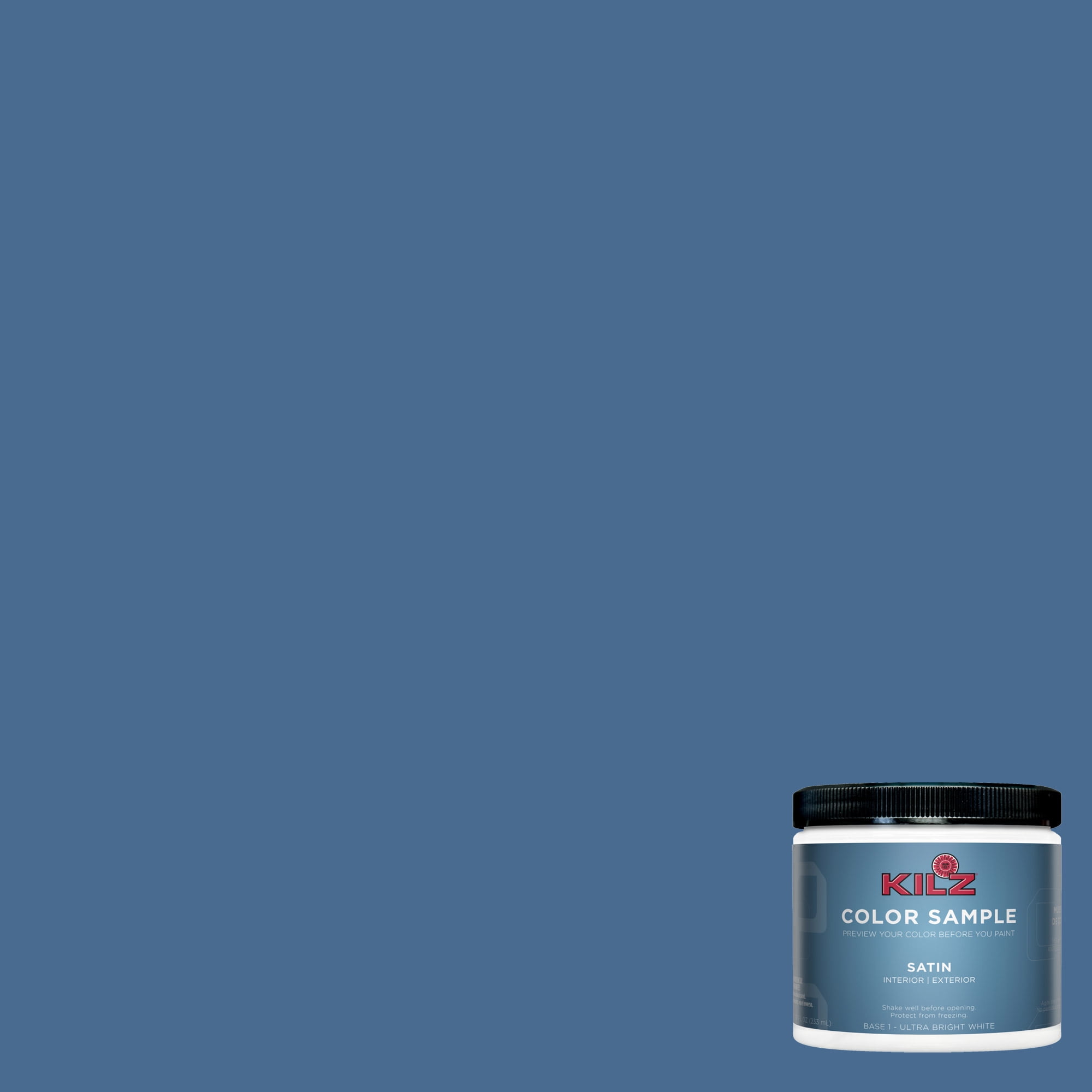 Blue Depths, KILZ Complete Coat Interior/Exterior Paint & Primer in One, #RC150-02