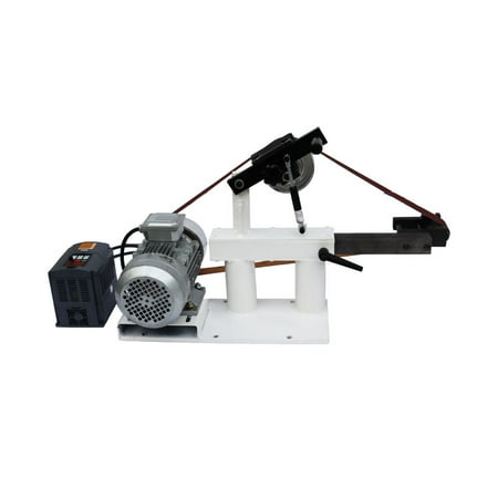 

TECHTONGDA Belt Sander 72-82 Knife Grinder Variable Speed Polisher with Three Grinding Wheels