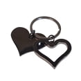 thumbnail image 1 of Llavero corazón metálico con placa grabable-Serce, 1 of 5