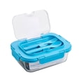 thumbnail image 4 of Contenedor Hermético Popit! Glass P4458DFS-8 Rectangular Con Cubiertos 1.04 L, 4 of 4