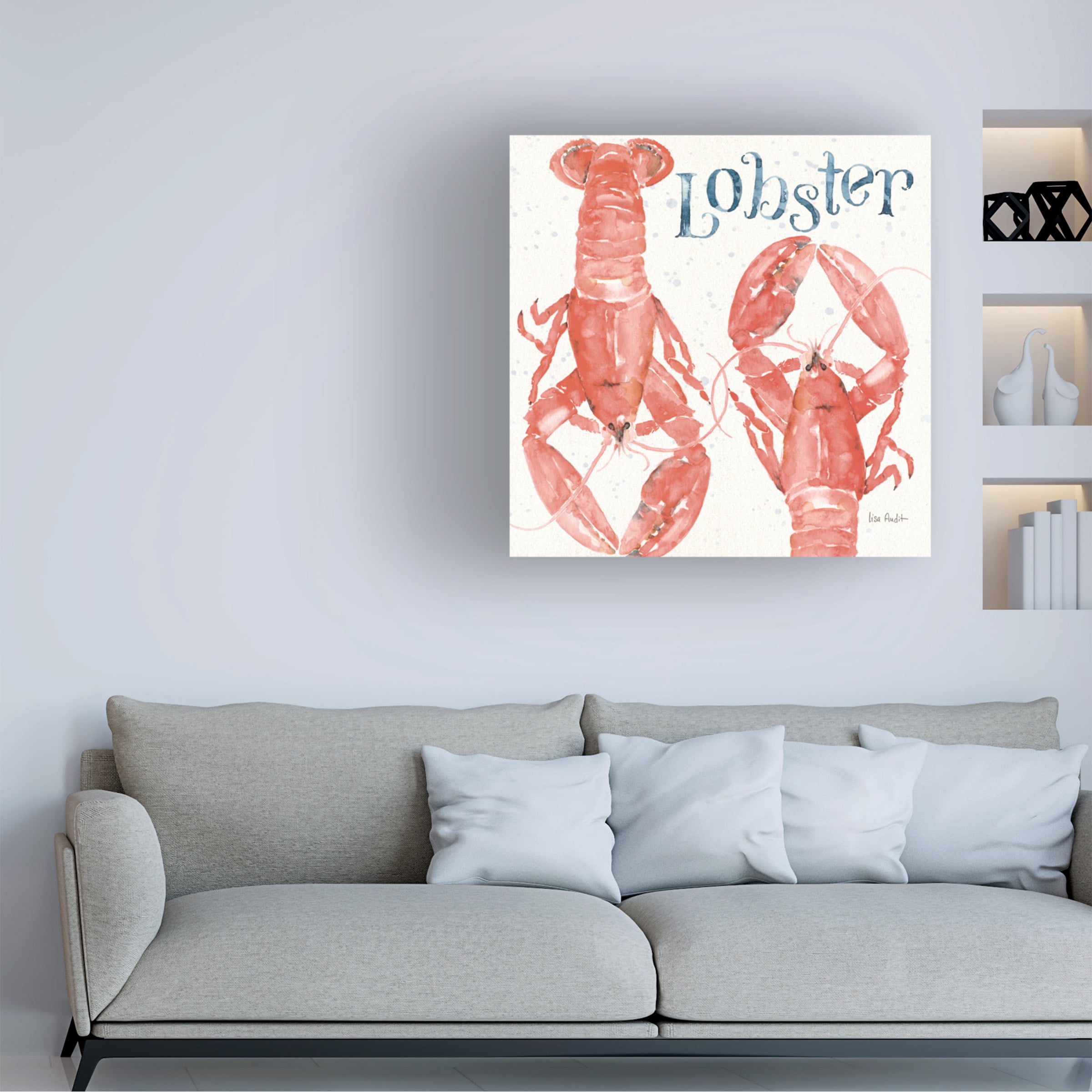 Trademark Fine Art 'Beach House Kitchen VI' Canvas Art by Lisa Audit