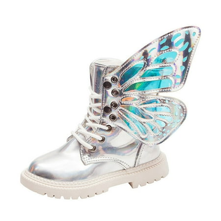 

Angel Wings Boots for Kids Girls Durable Fashionable Kids Boots with Wings