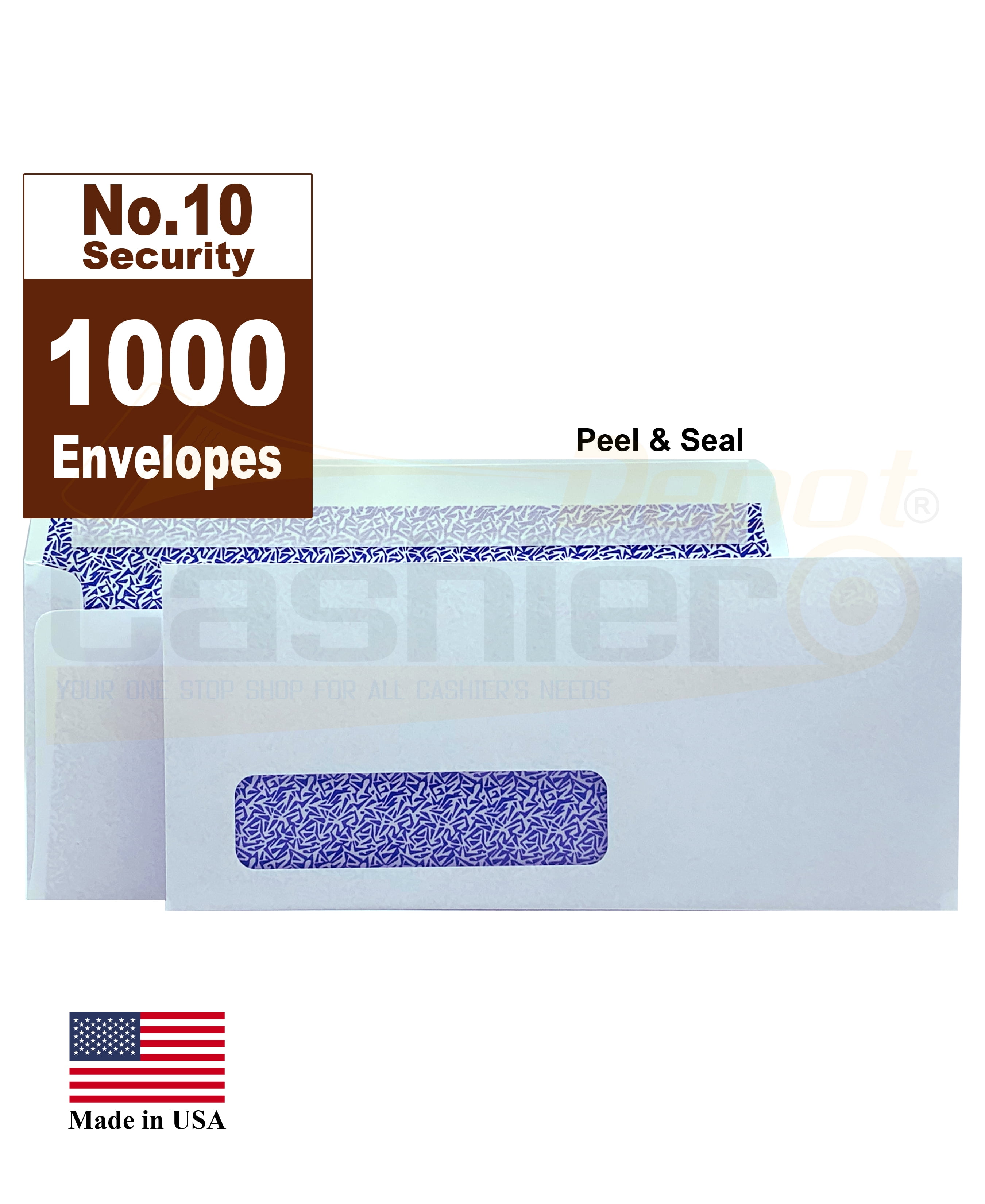 500 Cashier Depot 6 x 9 Catalog Envelopes Peel & Seal, Premium 24lb, Paper, 500/Box (Pink)