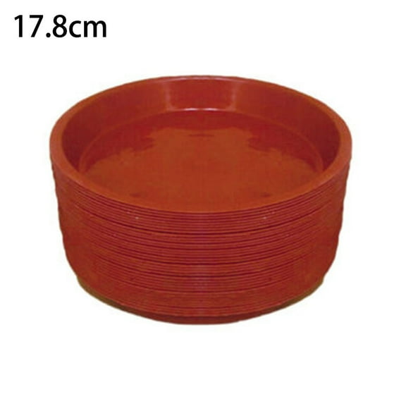 10pcs Heavy Duty Plastic Saucer Plant Pot Saucers Water Tray Base
