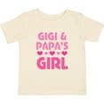thumbnail image 3 of Inktastic Gigi and Papa Girl Cute Granddaughter Girls Baby T-Shirt, 3 of 5