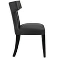 thumbnail image 3 of Hawthorne Collection Chaise de Salle à Manger en Similicuir Noir, 3 of 4