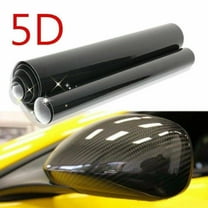 12" X 60" 5D Glossy Carbon Fiber Vinyl Film Car Interior Wrap Stickers