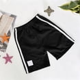 thumbnail image 3 of HGIEYS Kids Summer Athletic Shorts, Lightweight Loose Fit Casual Shorts with Side Stripes, Elastic Waist Breathable Sports Shorts for Boys Girls 4-5 Years, 3 of 3