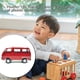 thumbnail image 5 of Vogacara 2wd RC coche resistente al desgaste luz LED ajustable 260 motores de potencia plástico oruga trasera eje Motor juguetes niños regalos Kits de construcción modelo Rojo Pojedyncza moc Vogacara FN010345-01B, 5 of 6