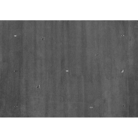 Ahgly Company Indoor Rectangle Abstract Gray Contemporary Area Rugs, 5' x 8'