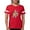 Red, variant on CafePress - Power Rangers Yellow Rang Women's Football T Shirt - Womens Football Shirt