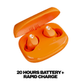 thumbnail image 2 of Skullcandy Smokin' Buds 360 XT True Wireless in-Ear Earbuds, Hazard, 2 of 11