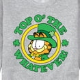 thumbnail image 3 of Garfield - Top O The Whatever  - Men's Crew Neck Fleece Pullover, 3 of 5