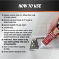 thumbnail image 5 of Kwik Seal Plus 5.5 oz. Clear Premium Kitchen and Bath Siliconized Caulk (12-Pack), 5 of 5