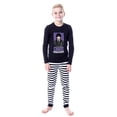 thumbnail image 2 of Wednesday Series The Addams Family I Cause Chaos 2 Piece Pajama Tight Fit Sleep Set 4, 2 of 5