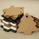 thumbnail image 2 of Tarjeta colgante de árbol de Navidad, etiquetas de papel kraft negro, etiquetas de regalo, etiquetas de papel con cadena, etiquetas colgantes en blanco kraft DIY, 2 of 5