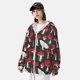 thumbnail image 3 of Balery Red Mushrooms Sudadera ligera de manga larga con capucha y protección solar UPF 50+ para hombre y mujer, ideal para pesca y running-3X-Large, 3 of 7