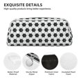 thumbnail image 4 of Uemuo Soccer Printed Leather Pencil Case, Pencil Pouch, Portable Pencil Bag, Pen Case for& Office, 4 of 7