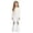 White*, variant on OSOLU Girls Pants Button Waist with Pockets Leopard Pattern Flare Leg Versatile Casual Daily Trousers Black