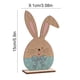 thumbnail image 3 of Decoraciones de Pascua, adornos de Pascua, regalos de Pascua, decoraciones estereoscópicas de Pascua, decoraciones de mesa con conejos y huevos con patrones de madera, decoraciones de Pascua felices,, 3 of 6