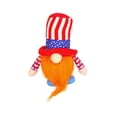 thumbnail image 1 of Patriotic Light-Up Independence Day Doll - Red, White & Blue LED Decor for Holiday Celebrations, 1 of 7