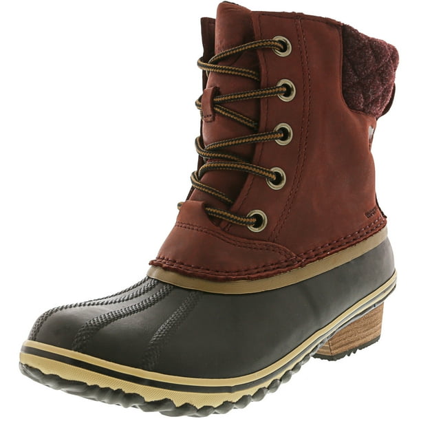 SOREL - Sorel Women's Slimpack Ii Lace Redwood / British Tan High-Top ...