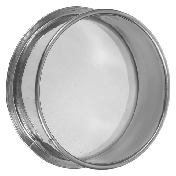 Clispeed Stainless Steel Soil Sifter with Fine Mesh Screen for Lab Gardening and Sand Screening